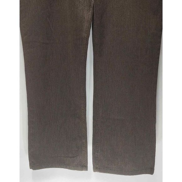 Kenneth Cole Size 42x30 Brown Pants 5 Pocket Adult Flat Front- Perfect Condition - Picture 3 of 12